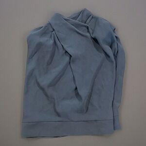 Worthington Woman's Blue Mock Neck‎ Fashion Blouse Top XL